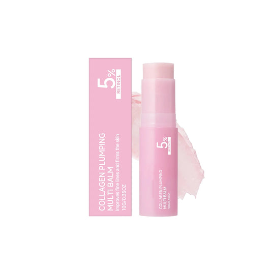 Calcium Volume Multi Balm Stick Moisturizing Repair Improve Dull Wrinkle Fine Lines Brighten Facial Collagen Nourish Firm Cream